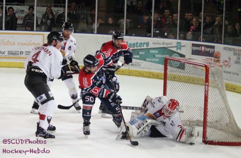 Photo hockey  - Ligue Magnus : 17me journe : Angers  vs Chamonix  - Reportage photos