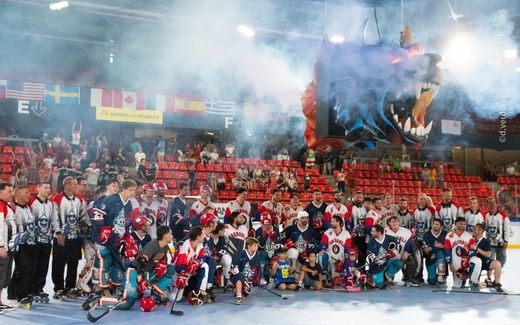 Photo hockey Autour du hockey - Autour du hockey - BDL vs Yetis! Du roller hockey  Ple Sud