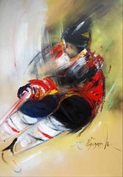 Photo hockey Autour du hockey - Autour du hockey : Toulouse-Blagnac (Les Belougas) - Jean-Marc Vialard peintre du hockey Photo hockey Autour du hockey - Autour du hockey : Toulouse-Blagnac (Les Belougas) - Jean-Marc Vialard peintre du hockey