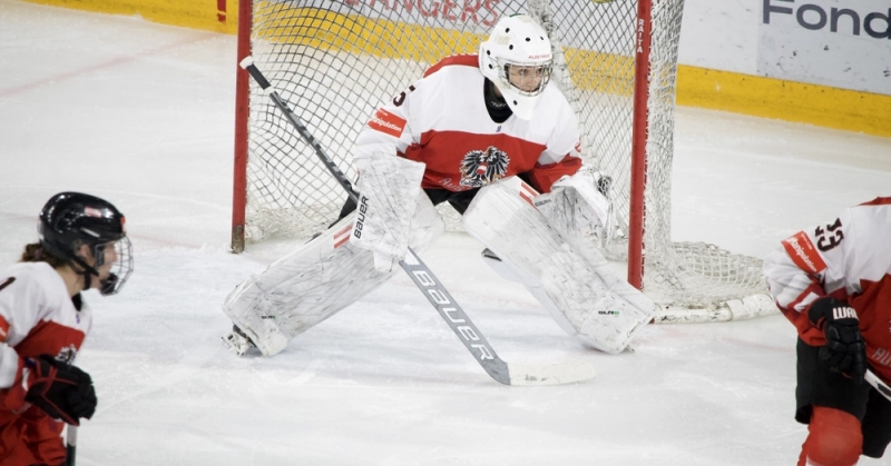 Photo hockey Championnats du monde -  : Autriche (AUT) vs France (FRA) - La France s