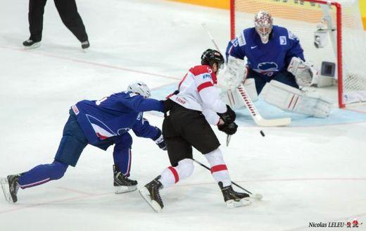 Photo hockey Championnats du monde -  : Autriche (AUT) vs France (FRA) - La France vainc sans convaincre !