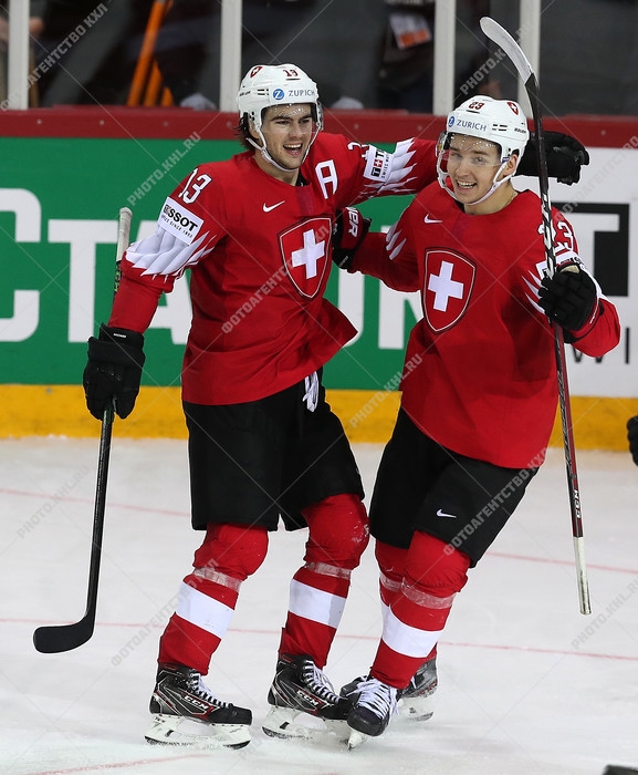 Photo hockey Championnats du monde -  : Bilorussie (BLR) vs Suisse (SUI) - La Suisse, aux portes des quarts