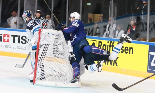 Photo hockey Championnats du monde -  : Finlande (FIN) vs France (FRA) - Historique : La France humilie la Finlande !