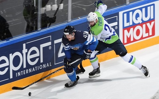 Photo hockey Championnats du monde -  : Finlande (FIN) vs Slovenie (SLO) - La Finlande revient dans la course