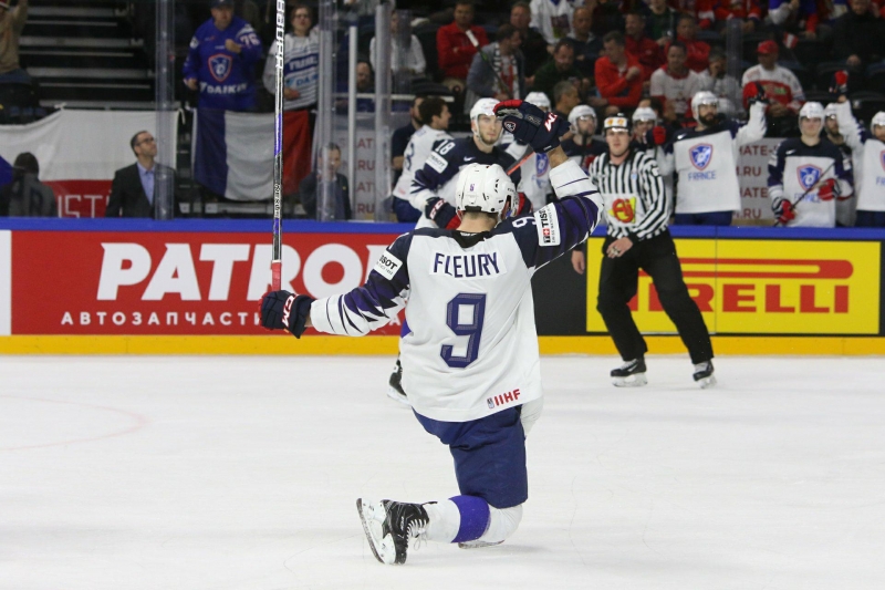 Photo hockey Championnats du monde -  : France (FRA) vs Autriche (AUT) - Nos bleus obtiennent le maintien !
