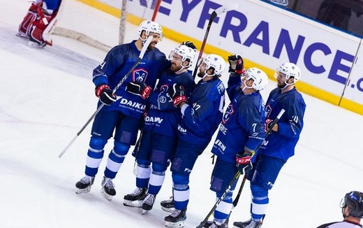 Photo hockey Championnats du monde -  : France (FRA) vs Kazakhstan (KAZ) - Premire victoire bleue