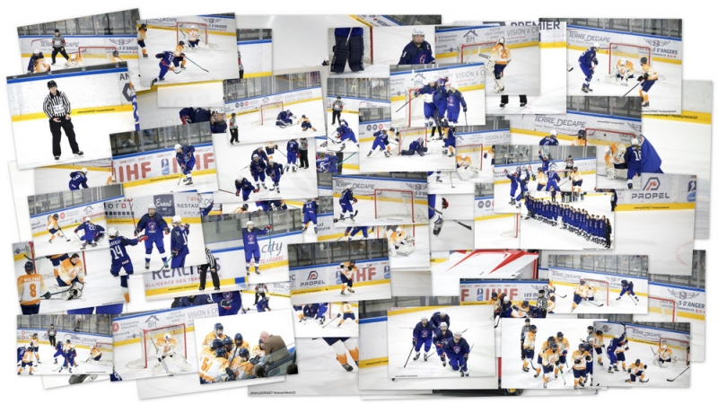 Photo hockey Championnats du monde -  : France (FRA) vs Pays Bas (NED) - Deuxime victoire de la France