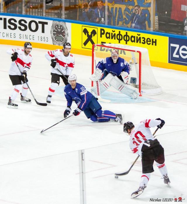 Photo hockey Championnats du monde -  : France (FRA) vs Suisse (SUI) - Cauchemar français à Prague !
