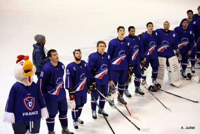 Photo hockey Championnats du monde -  : France U20 vs Ukraine (UKR) - Souffrir pour vaincre