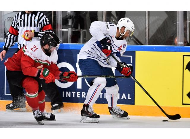Photo hockey Championnats du monde -  : Hongrie (HUN) vs France (FRA) - Les Bleus se relancent