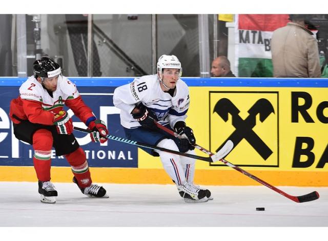 Photo hockey Championnats du monde -  : Hongrie (HUN) vs France (FRA) - Les Bleus se relancent