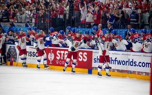 Photo hockey Championnats du monde -  : Norvge (NOR) vs Rpublique Tchque (CZE) - Plus de peur que de mal