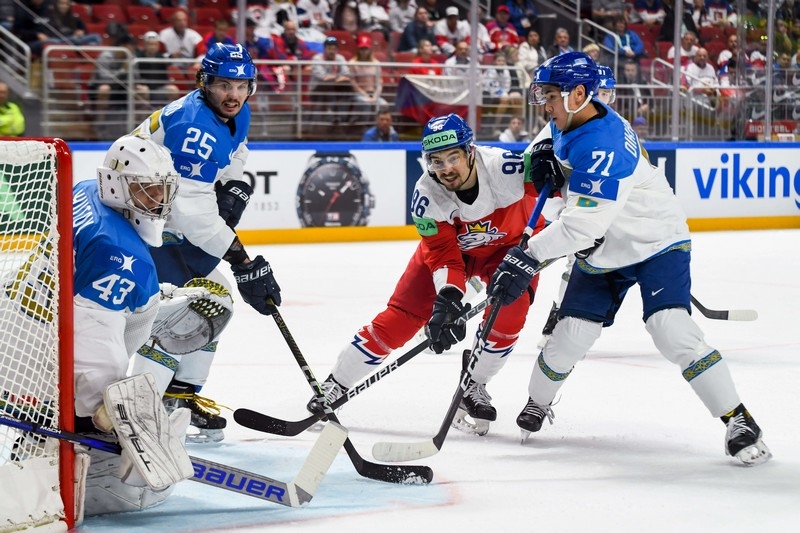 Photo hockey Championnats du monde -  : République Tchèque (CZE) vs Kazakhstan (KAZ) - Les Tchèques déroulent