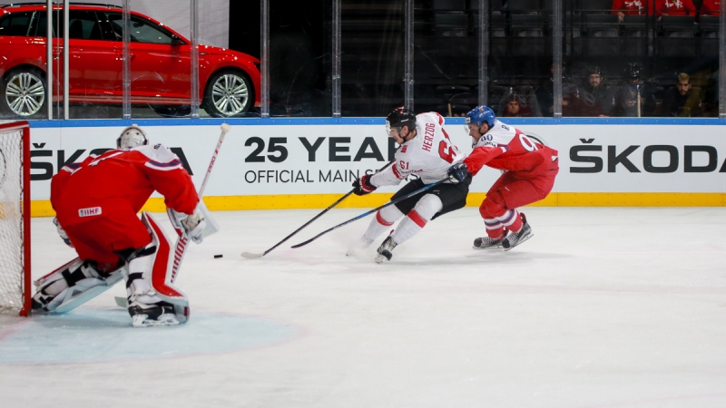 Photo hockey Championnats du monde -  : Rpublique Tchque (CZE) vs Suisse (SUI) - La Nati surprend la Tchquie !