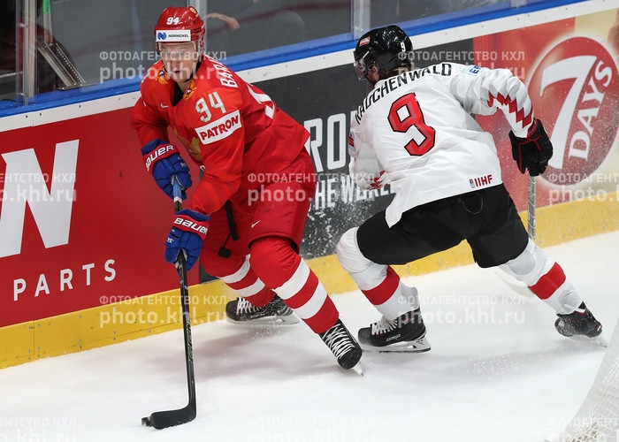 Photo hockey Championnats du monde -  : Russie (RUS) vs Autriche (AUT) - Encore cinq pour la Russie
