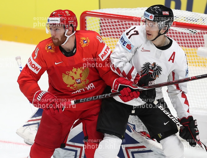Photo hockey Championnats du monde -  : Russie (RUS) vs Autriche (AUT) - Encore cinq pour la Russie