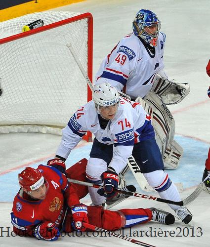 Photo hockey Championnats du monde -  : Russie (RUS) vs France (FRA) - Mondial 13 : Phnomnal !