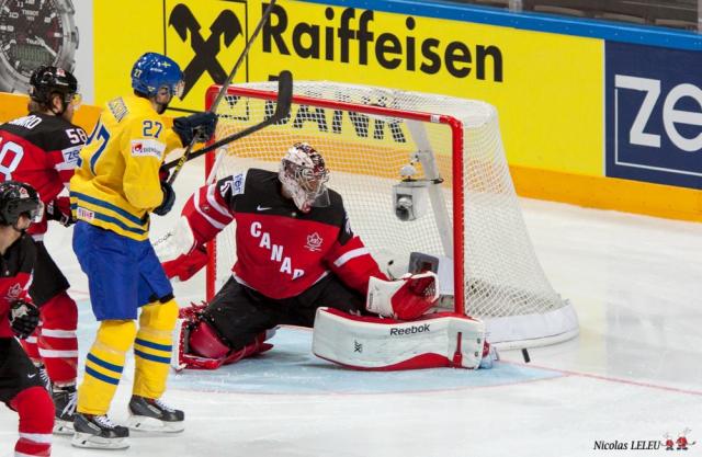Photo hockey Championnats du monde -  : Sude (SWE) vs Canada (CAN) - Un Canada en folie vient  bout de la trs grande Sude !