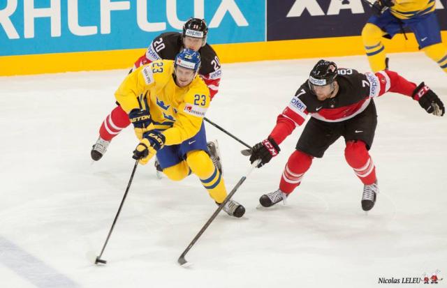 Photo hockey Championnats du monde -  : Sude (SWE) vs Canada (CAN) - Un Canada en folie vient  bout de la trs grande Sude !