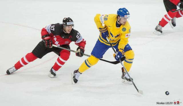 Photo hockey Championnats du monde -  : Sude (SWE) vs Canada (CAN) - Un Canada en folie vient  bout de la trs grande Sude !