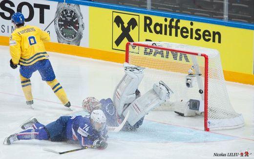 Photo hockey Championnats du monde -  : Sude (SWE) vs France (FRA) - Sude - France : les photos du match