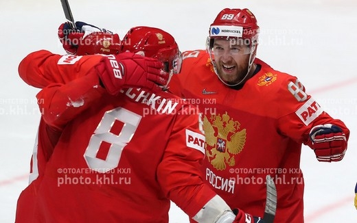 Photo hockey Championnats du monde -  : Sude (SWE) vs Russie (RUS) - La Russie reste invaincue
