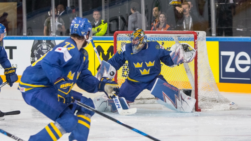 Photo hockey Championnats du monde -  : Suisse (SUI) vs Sude (SWE) - La Nati a essay, sans succs !