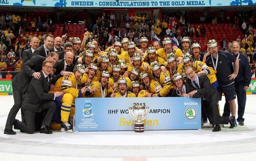 Photo hockey Championnats du monde -  : Suisse (SUI) vs Sude (SWE) - Mondiaux 13 : La fin de la maldiction