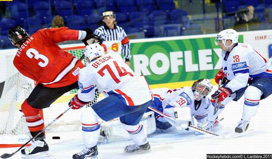 Photo hockey Championnats du monde - Championnats du monde -  Mondial 11: La Suisse sur le fil !