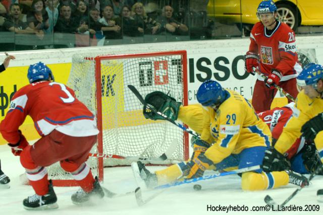 Photo hockey Championnats du monde - Championnats du monde - CM 09 1/4 : La Sude dernire qualife