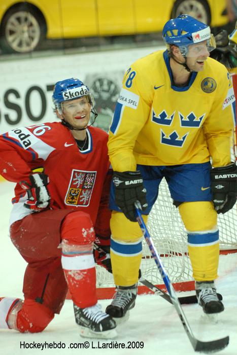 Photo hockey Championnats du monde - Championnats du monde - CM 09 1/4 : La Sude dernire qualife