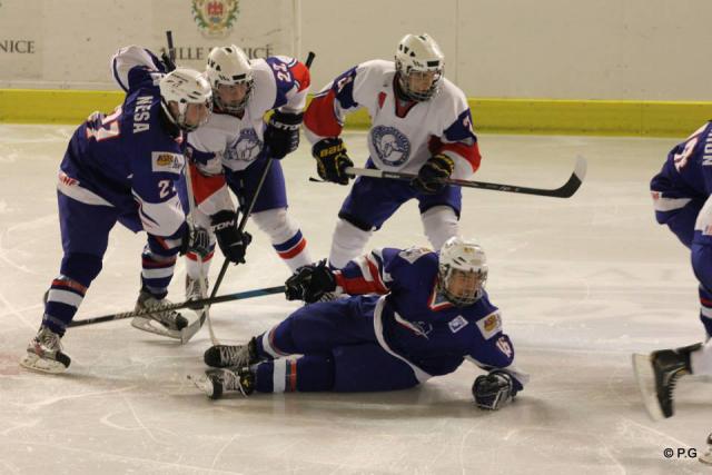 Photo hockey Championnats du monde - Championnats du monde - CM U18 : Les Bleuets corrigs