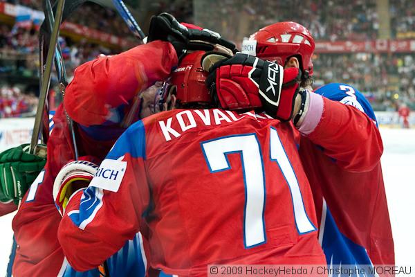 Photo hockey Championnats du monde - Championnats du monde - CM09 1/2 : La Russie en finale !