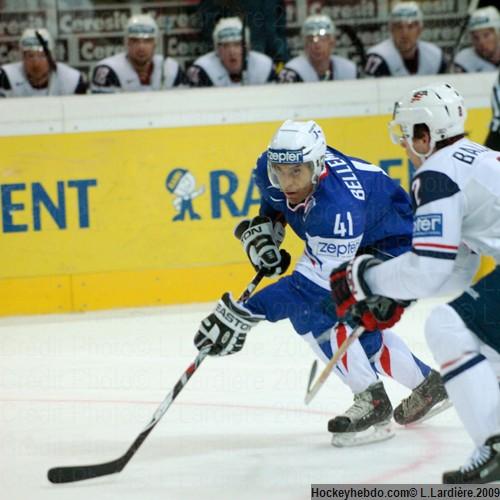 Photo hockey Championnats du monde - Championnats du monde - CM09 Qualif J2 : La France logiquement battue