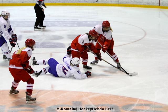 Photo hockey Championnats du monde - Championnats du monde : France (Team France) - Mondial Fminin : Les Bleues se parent de bronze.