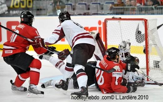 Photo hockey Championnats du monde - Championnats du monde - Hockey Mondial 10 : La Suisse se fait peur