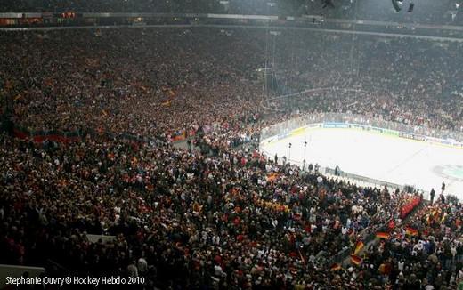 Photo hockey Championnats du monde - Championnats du monde - Hockey Mondial 10: Allemagne - USA 2-1 ot