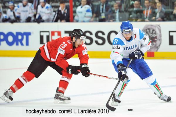 Photo hockey Championnats du monde - Championnats du monde - Hockey mondial 10: La Suisse qualifie