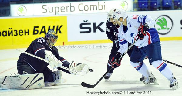 Photo hockey Championnats du monde - Championnats du monde - Mondial 11 : La France prs du but