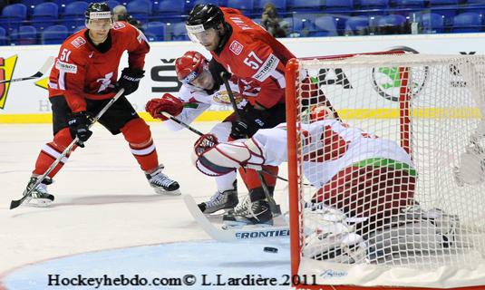 Photo hockey Championnats du monde - Championnats du monde - Mondial 11: La Suisse qualifie