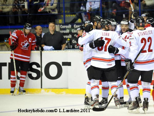 Photo hockey Championnats du monde - Championnats du monde - Mondial 11: Le Canada accroch !