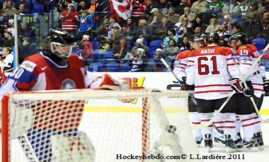 Photo hockey Championnats du monde - Championnats du monde - Mondial 11: Le Canada se fait peur !