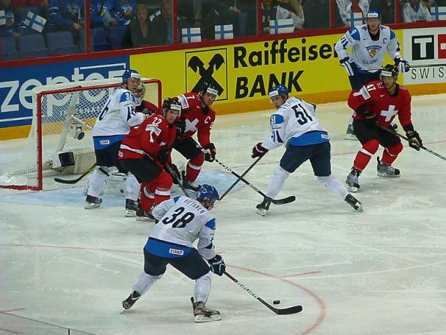 Photo hockey Championnats du monde - Championnats du monde - Mondial 12 : Finlande VS Suisse en photos