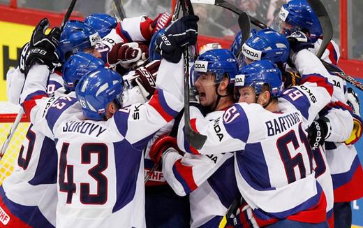 Photo hockey Championnats du monde - Championnats du monde - Mondial 12 : La Slovaquie pactise avec Satan