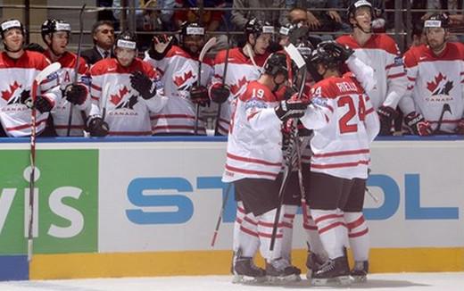 Photo hockey Championnats du monde - Championnats du monde - Mondial 14 : Le Canada conserve son statut