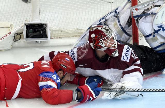 Photo hockey Championnats du monde - Championnats du monde - Mondial 14 : Le majestueux aigle bicphale