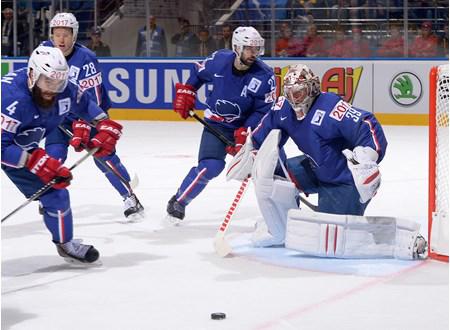 Photo hockey Championnats du monde - Championnats du monde - Mondial 2014 : EDF - Un match fou