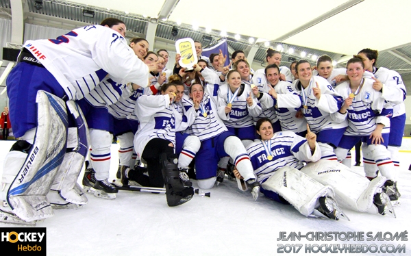 Photo hockey Championnats du monde - Championnats du monde - Mondial Elite Fminin: les amricaines championnes du monde