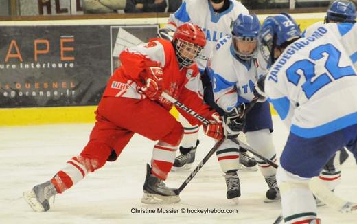 Photo hockey Championnats du monde - Championnats du monde - Mondial Fminin : Italie vs Danemark 