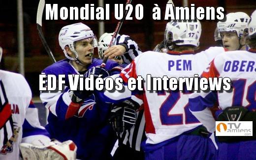 Photo hockey Championnats du monde - Championnats du monde - Mondial U20 - Retour vido sur l